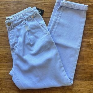 ESSENTIEL Women's Ankle Jeans in Soft Lavender